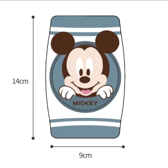 Mickey Mouse Baby Knee Pull-On Pads Non-Slip Breathable Stretch - Picture 3 of 6